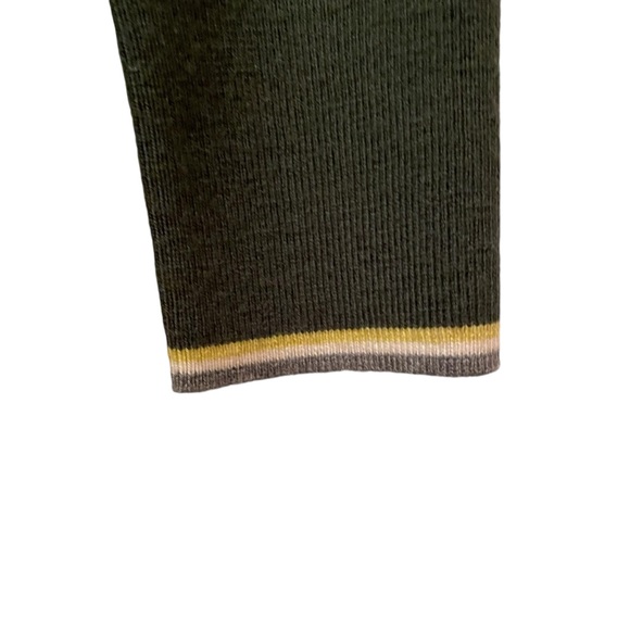 Banana Republic Women’s 100% Merino Wool Sweater Crew Neck Green Small Soft - Picture 6 of 8